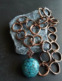 Image 1 of Subtly Southwest Turquoise Necklace