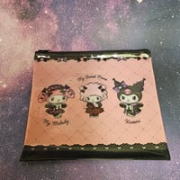 Sanrio Japan Halloween 2024 Kuji MSP/Melody/Kuromi Flat Pouch