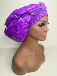 Image 1 of “Shelled”  extended shower cap