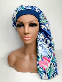 Image 3 of “Smoothie” extended bonnet cap 