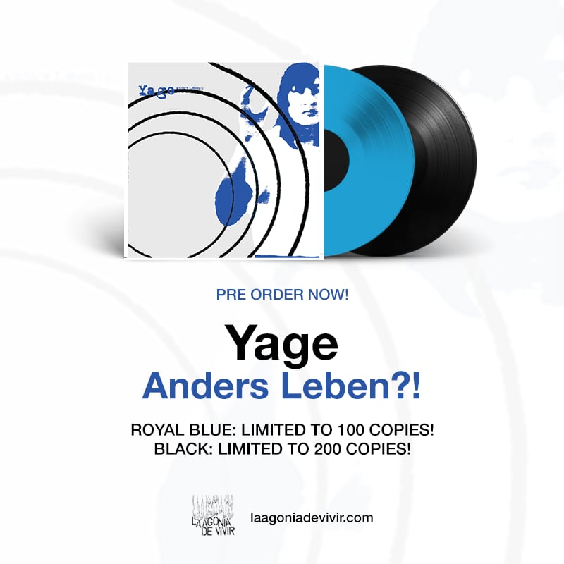 Image of LADV152 - YAGE "Anders Leben!?" LP REISSUE