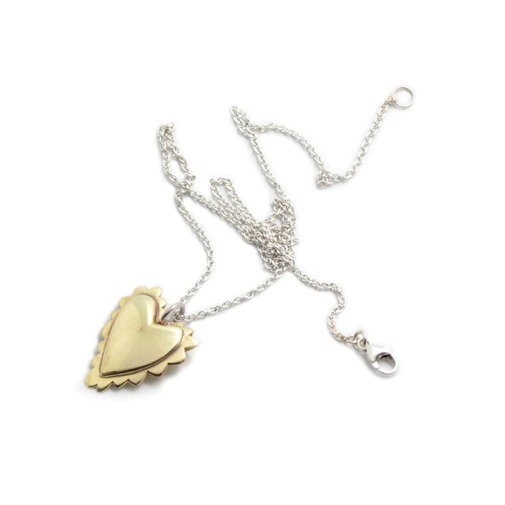 Image of TUBBY HEART NECKLACE