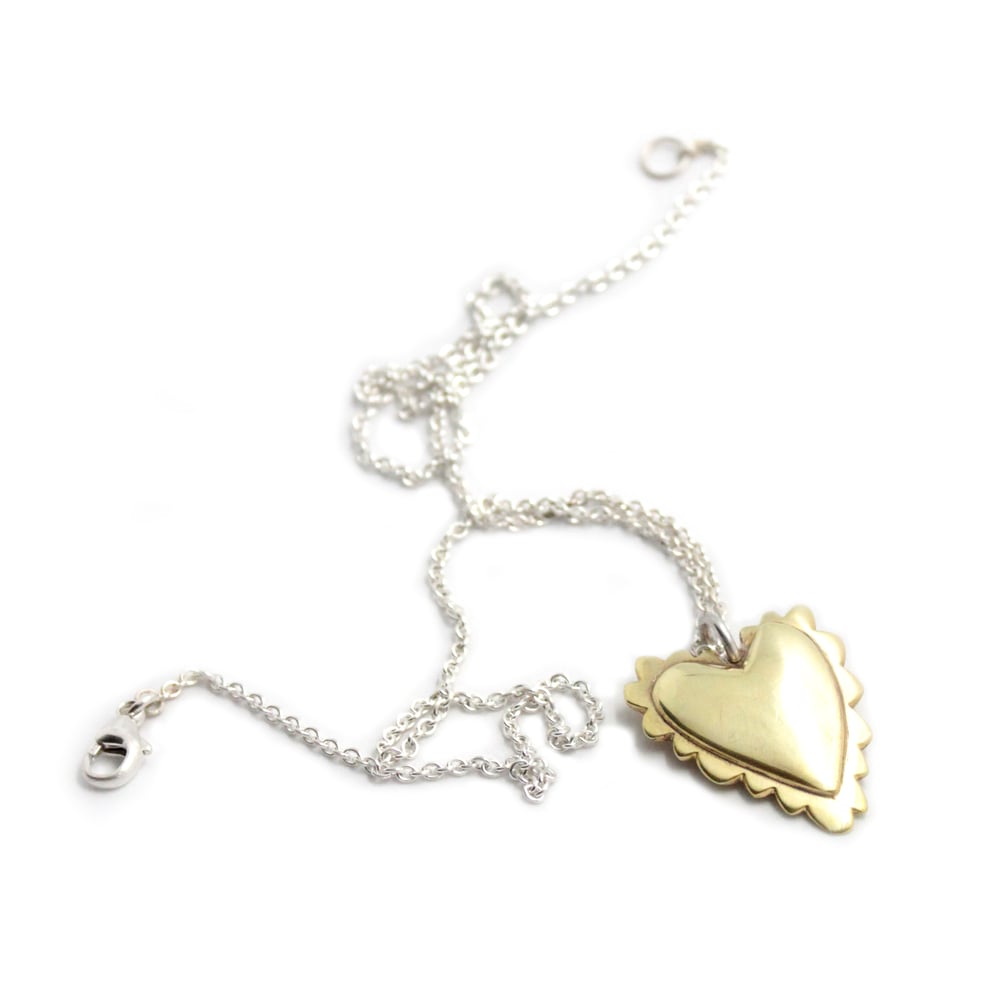 Image of TUBBY HEART NECKLACE