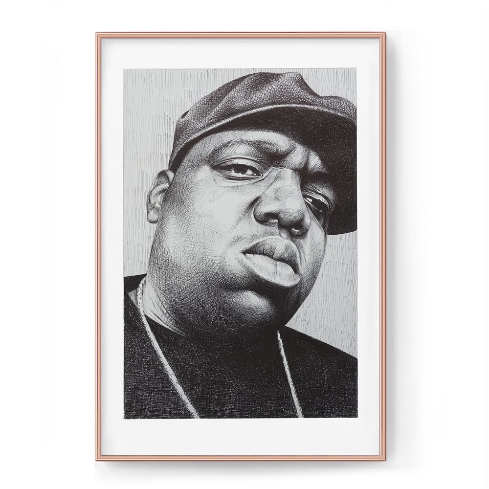 Image of ORIGINAL DRAWING "BIGGIE"