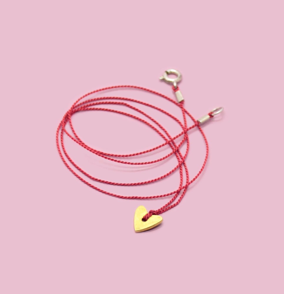 Image of TINY STAR + HEART NECKLACES