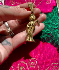 Image 1 of Santa Muerte vintage pendant  