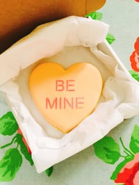 ‘BE MINE’ Love cookie