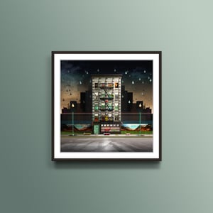 Image of Scotland in New York Apartment Print
