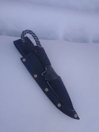 Image 5 of Hand forged boot style primitive knife