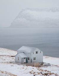 FINE ART PRINT - The Priest´s Ravine - Blue House I