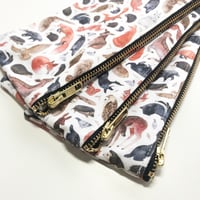 Image 4 of Lined handmade British wildlife pouch!