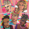 Pop star prints 