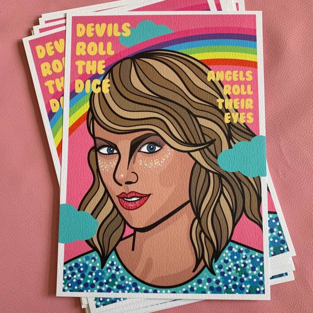 Pop star prints 