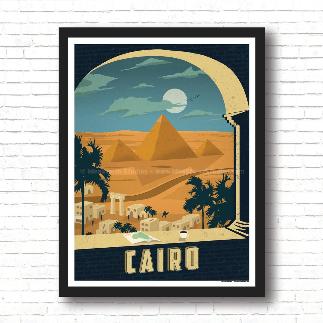 IdeaStorm Studio Store — Travel Posters - World Destinations