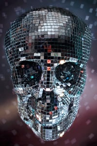 DISCO SKULL PRINT