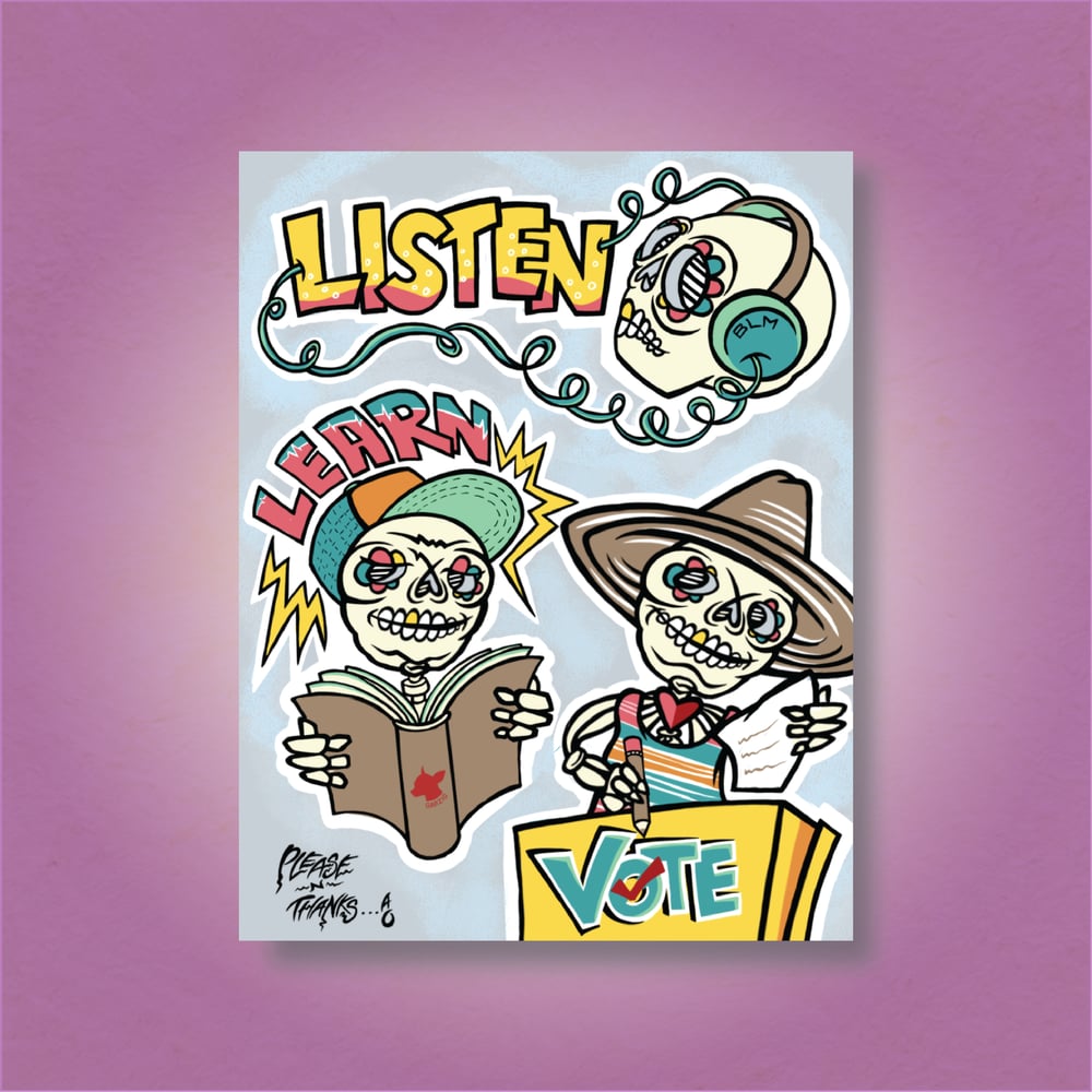 Listen. Learn. Vote.