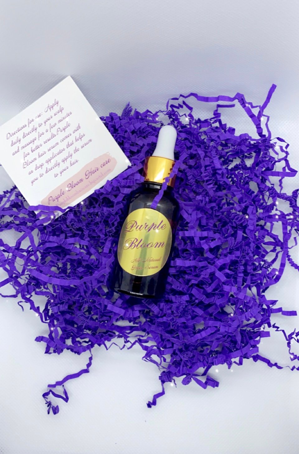 Bloom Hair Serum | Purple Bloom Hair care 