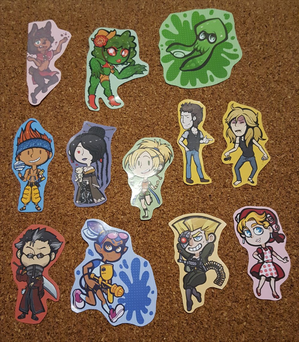 Various Stickers -- Last of Stock!