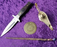 Image 1 of 4th pentacle of Mercury 2" Brass