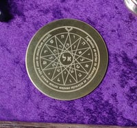 Image 2 of 4th pentacle of Mercury 2" Brass