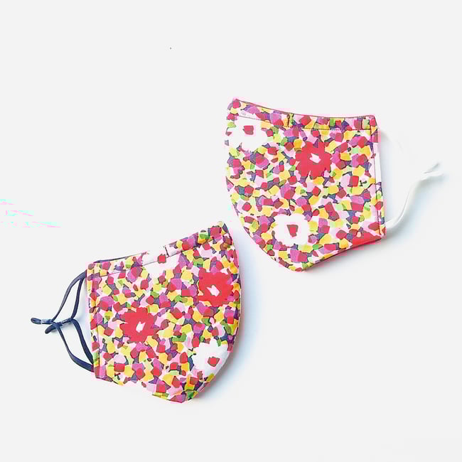 Geneva Floral Face Mask | Filter Optional