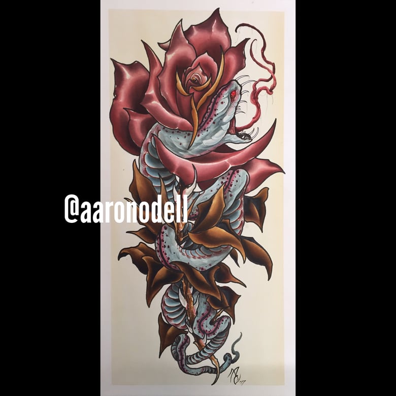 Image of Snake rose original