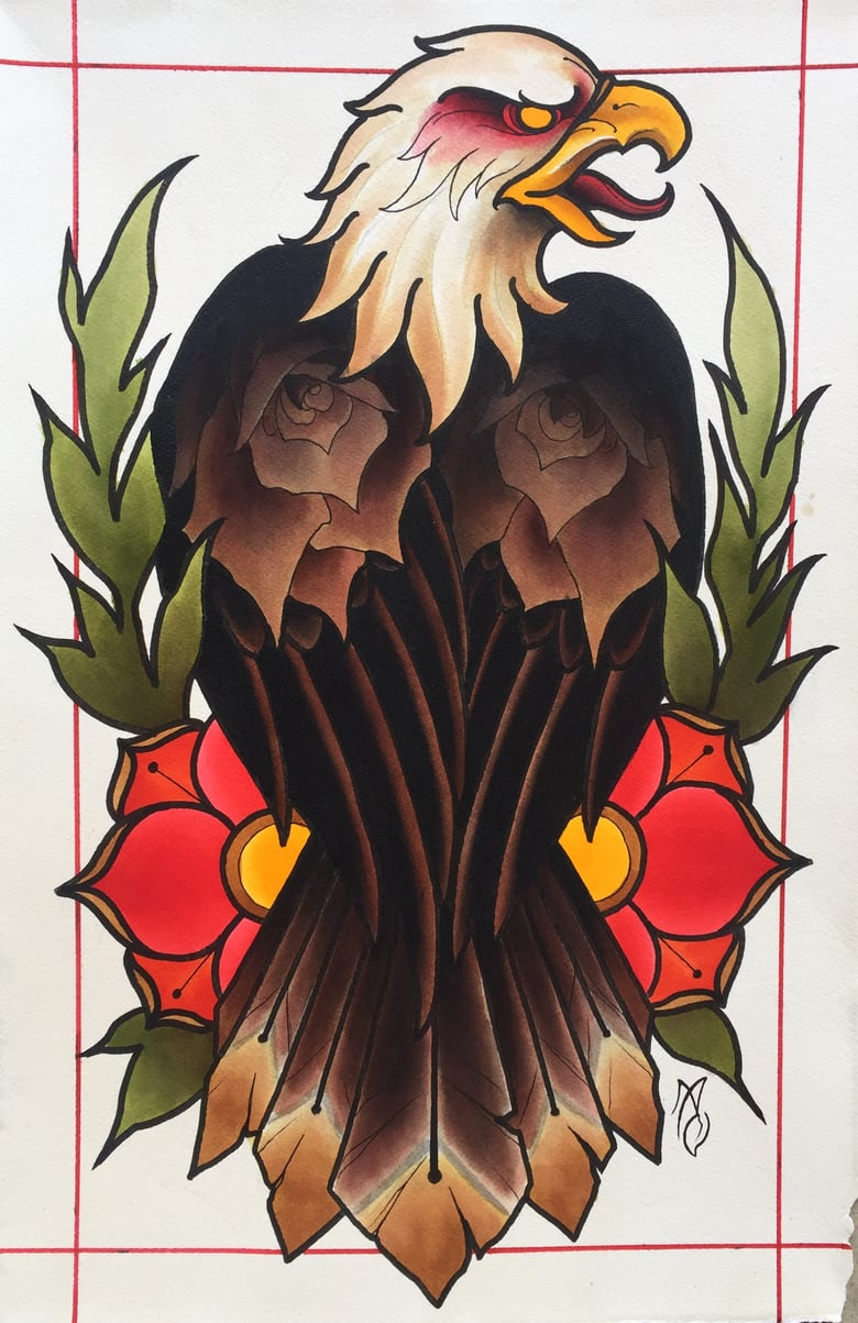 Image of Eagle roses original