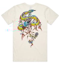 Image 1 of Sacred Monkey T-Shirt / Natural + Multi