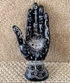 Black Resin Fortune Telling Hand