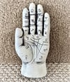 White Alabastor Fortune Telling Hand 