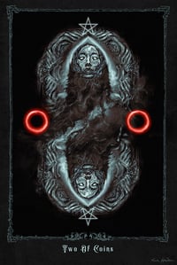 "2 of Coins" - Giclee Print
