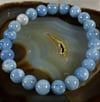Aquamarine Stretch Bracelet 