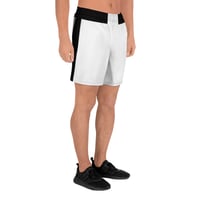 Image 3 of RXI Logo White Men's Athletic Shorts