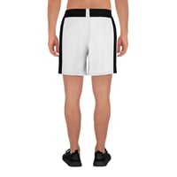 Image 4 of RXI Logo White Men's Athletic Shorts