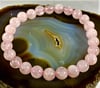 Rose Quartz Stretch Bracelet 