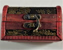 Pirate Treasure Jewelry / Crystal Keepsake Box
