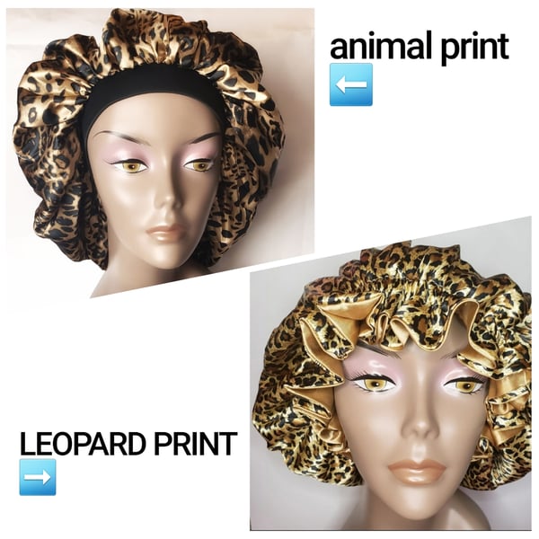 Image of queen print bonnets