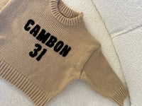 Image 1 of Choupette Knitted Jumper - Biscuit
