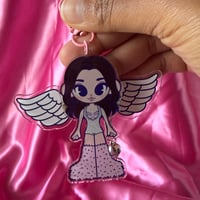 Image 5 of <strong>PREORDER</strong> twice x pink moveable wing keychains. 