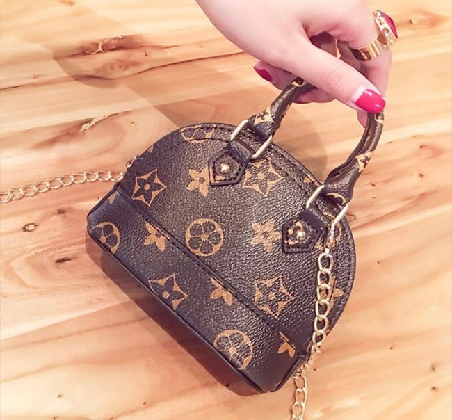 Cutie Patootie - Baby Louis Vuitton inspired purses 😍😍😍
