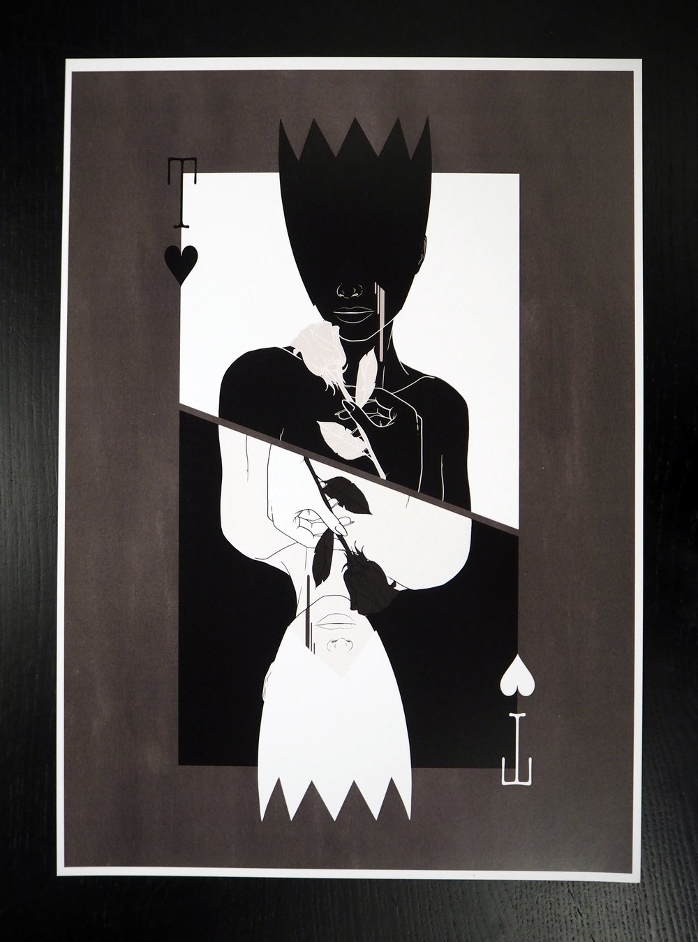 Image of BLACK & WHITE THINKING x Limited A3 Heavyweight print