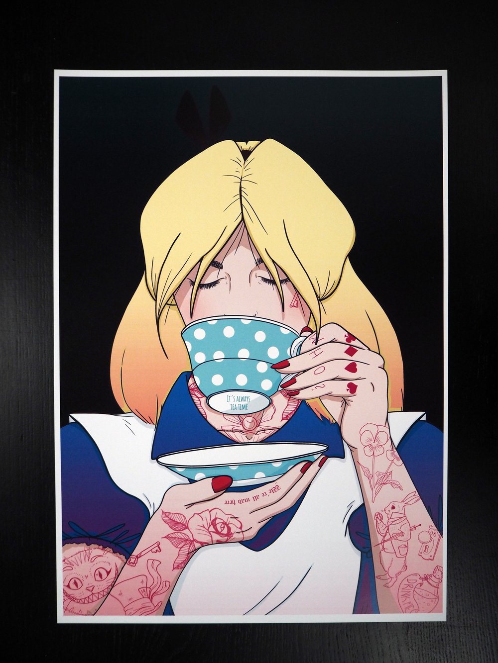 Image of IT'S ALWAYS TEA TIME x Limited A3 Heavyweight print