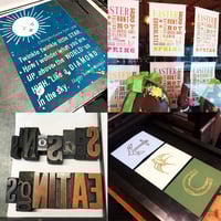 Image 2 of LETTERPRESS COMMISSIONS. by Rose Walker