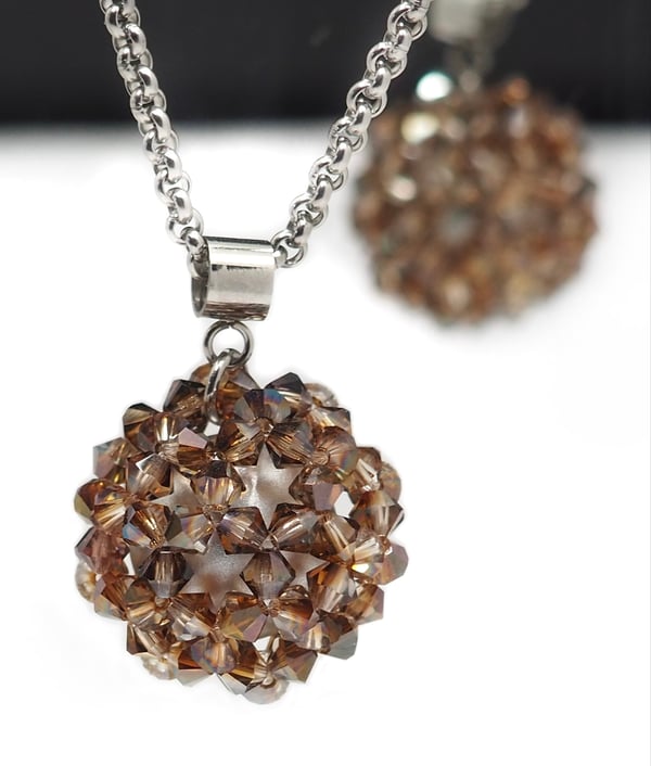 Image of Klangkugel BRAUN & SILBER