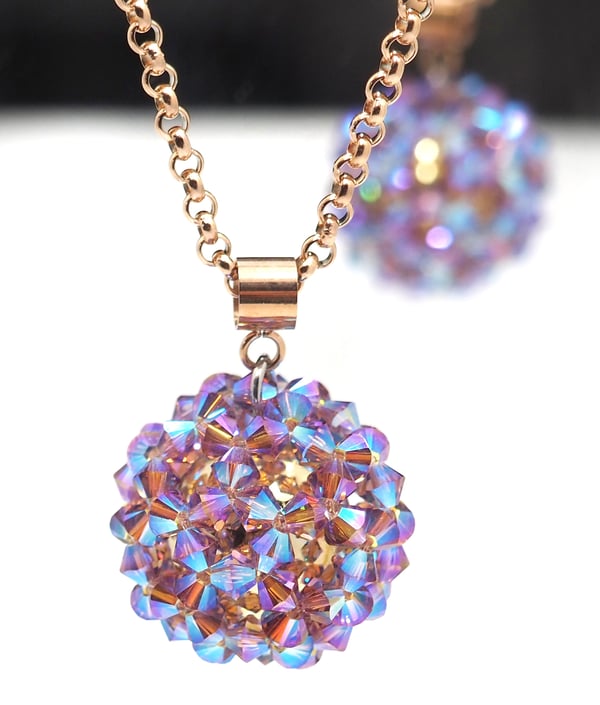 Image of Klangkugel IRIS & ROSÉGOLD