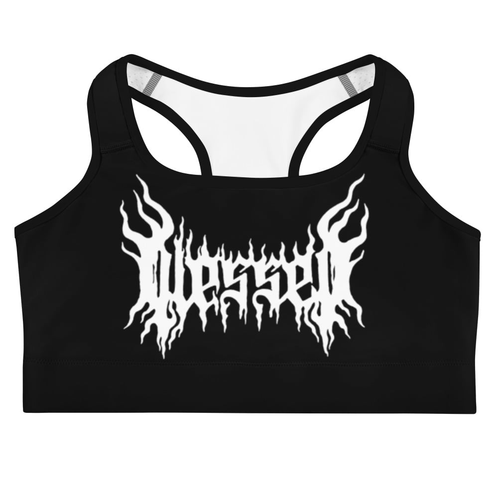 ''Blessed'' Sports bra Blak