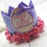 Image 1 of My 1st Easter Crown - Lilac/Pink