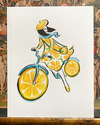 Image 1 of  Print - Lemon bike 