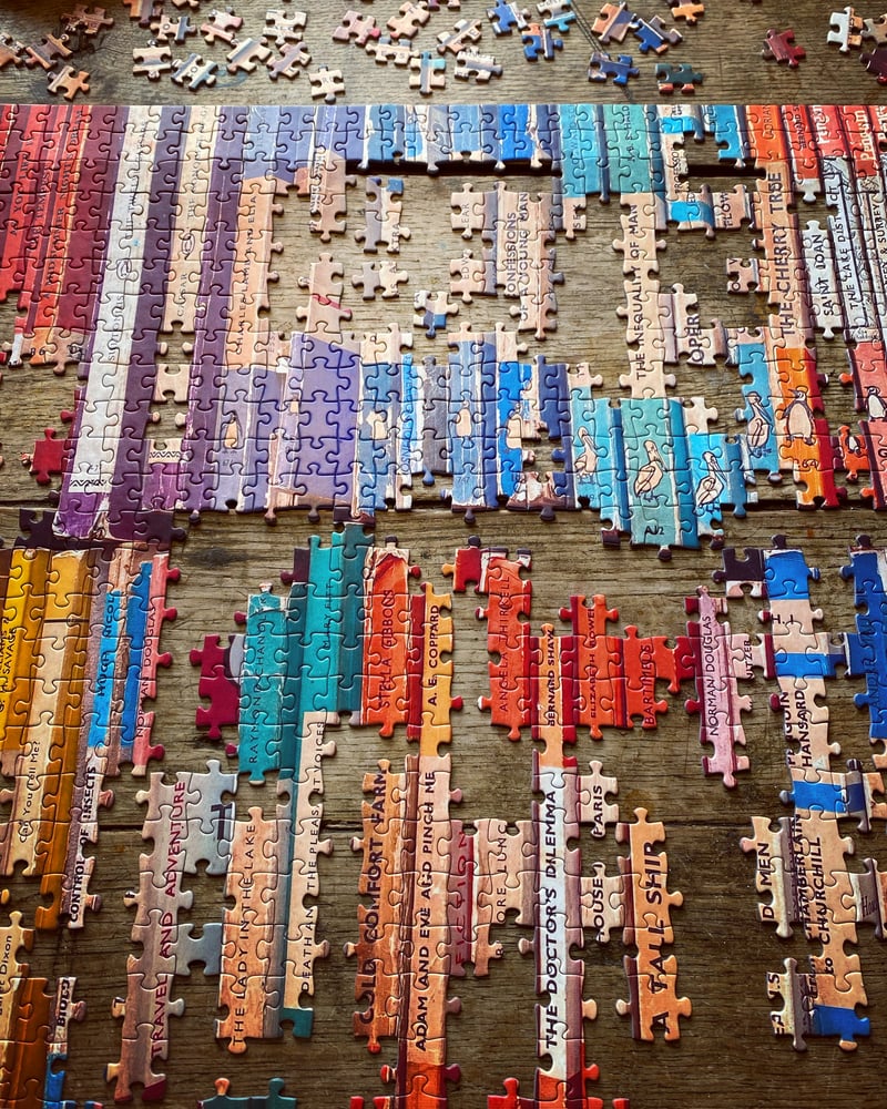 Image of ‘Vintage Book Collection’ 1000 Piece Jigsaw