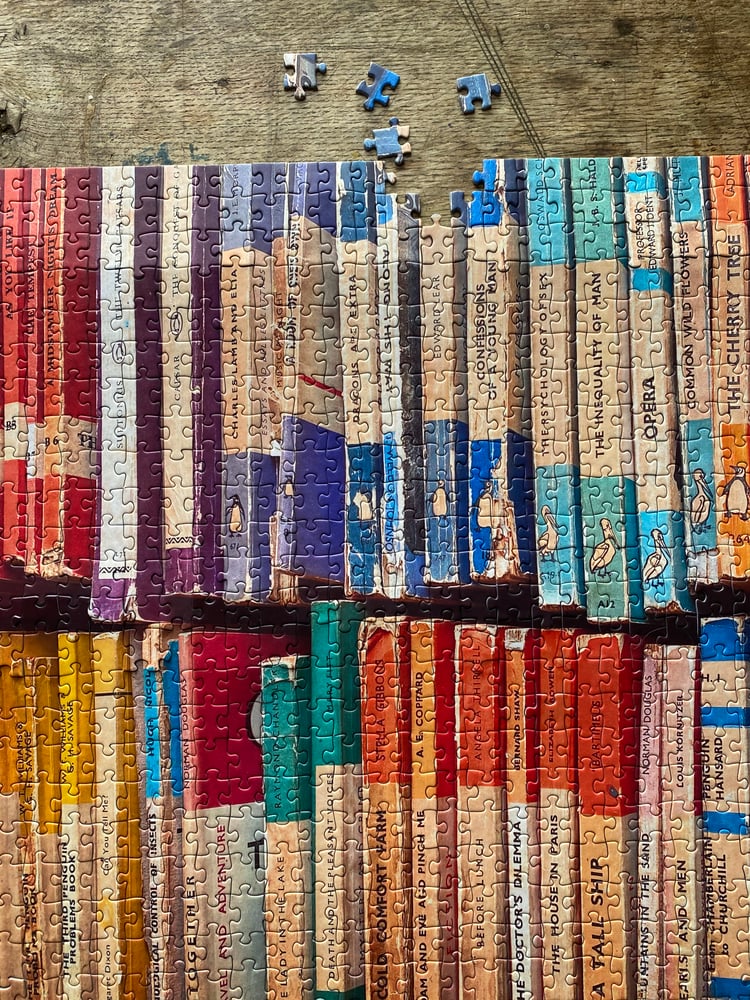 Image of ‘Vintage Book Collection’ 1000 Piece Jigsaw